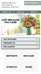 Mobile Screenshot of flowersbylois.net